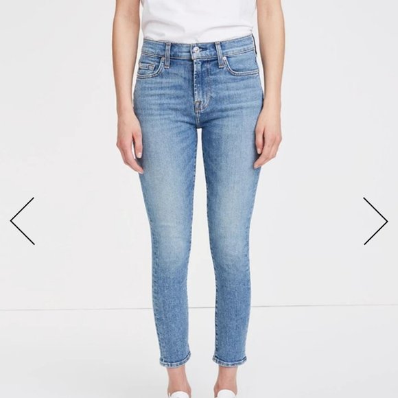 7 For All Mankind Denim - NWT 7 For All Mankind Mid Rise Ankle Skinny in Sloan Vintage